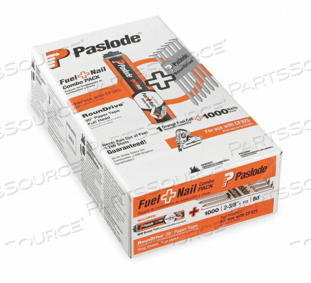 OEM#: 650523Гвоздь топливный/каркасный 2-3/8 дюйма PK1000 от Paslode