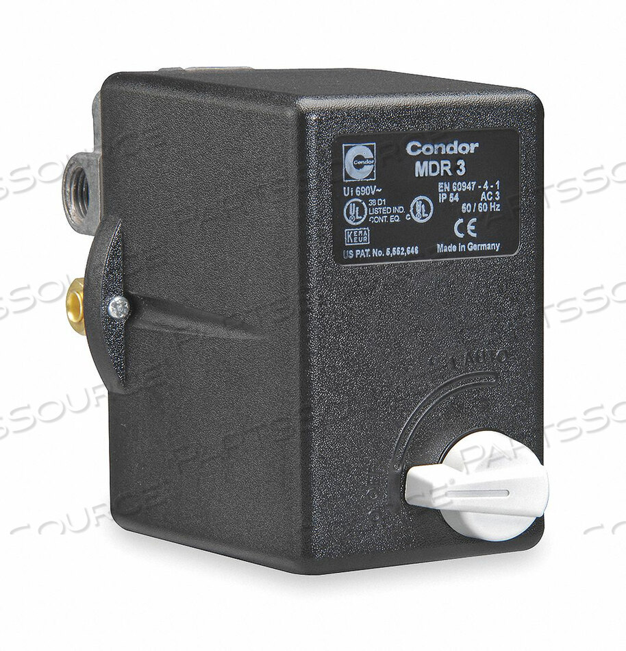 OEM#: 31QG3EXXДАТЧИК ДАВЛЕНИЯ 120/150PSI СТАНДАРТНЫЙ 3PST от Condor USA, Inc.