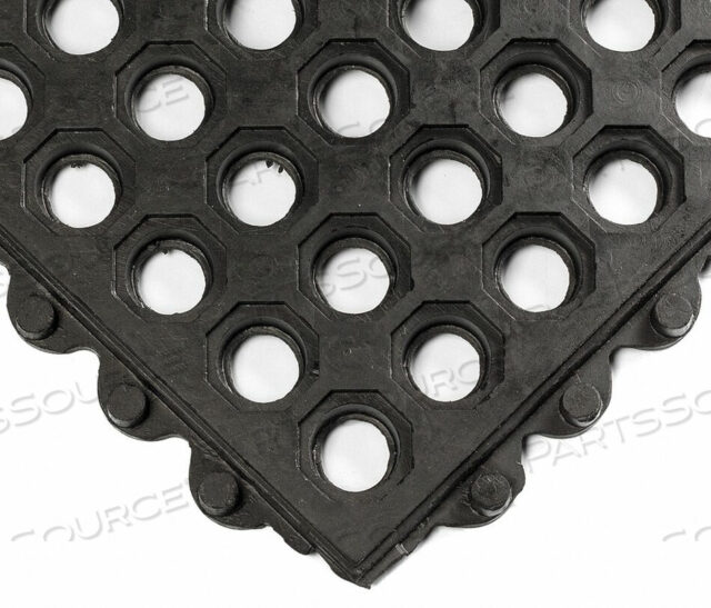 OEM#: 572INTERLOCK ДРЕНАЖНЫЙ МАТ ЧЕРНЫЙ 3 ФУТА X 3 ФУТА от Wearwell