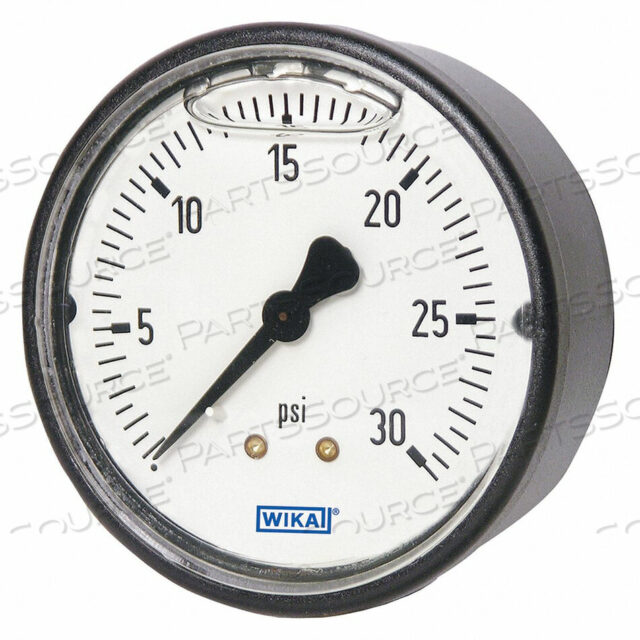 OEM#: 113.13.15.160.BPRESSURE GAUGE 1-1/2 DIAL SIZE BACK by WIKA USA