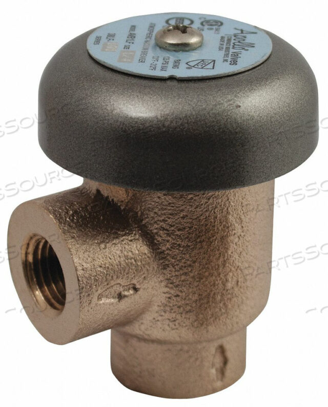 OEM#: 38LF10801ВАКУУМНЫЙ ПРЕРЫВАТЕЛЬ 2 ДЮЙМА FNPT 125 PSI 125 PSI от Apollo Valves (компания Conbraco)