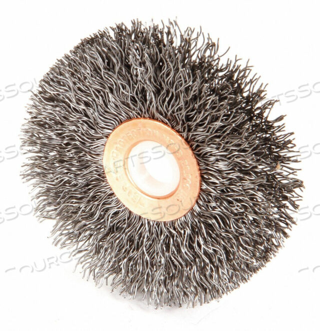 OEM#: 90854ВАЛДОВЫЙ ЩЕТОЧНЫЙ ДИСК ИЗ ГОЛОТОЙ ПРОВОЛОКИ 2-1/2 ДЮЙМА от Weiler