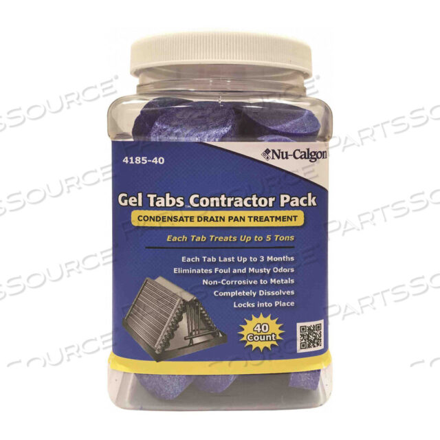 OEM#: 4185-40Таблетки-гели для очистки поддона конденсата от Nu-Calgon