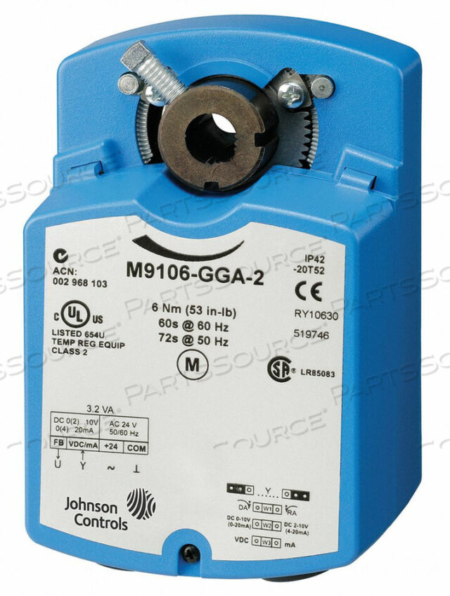 OEM#: M9106-IGC-5ЭЛЕКТРОПРИВОД -4 ДО 125F от Johnson Controls