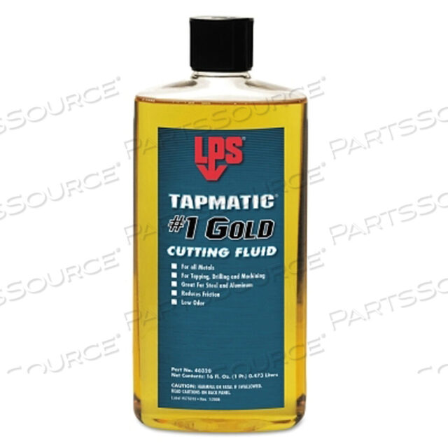 OEM#: 40320TAPMATIC #1 ЖИДКОСТЬ ДЛЯ ЗОЛОТА, 16 УНЦИЙ, БУТЫЛКА-СЖИМАЛКА от LPS