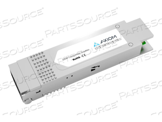 AXIOM AFBR-79EBPZ-AX - МОДУЛЬ ПРИЕМОПЕРЕДАТЧИКА QSFP+ (ЭКВИВАЛЕНТ: AVAGO AFBR-79EBPZ-AX) - 40 ГИГАБИТ LAN - 40GBASE-SR - LC МНОГОМОДОВЫЙ - ДО 492 ФУТОВ - 832-918 НМ
