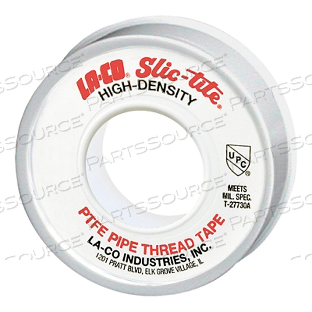 OEM#: 44085SLIC-TITE PTFE THREAD TAPES, 300 ДЮЙМОВ ДЛИНА X 3/4 ДЮЙМА ШИРИНА от La-Co