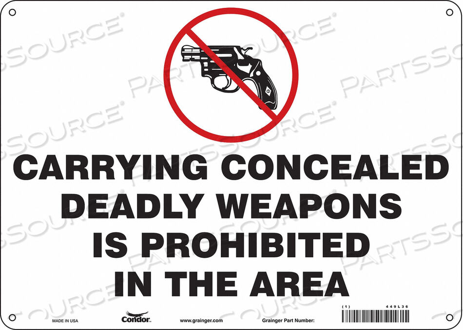 OEM#: 449L36ЗНАК БЕЗОПАСНОСТИ 10 В X 14 Ш ТОЛЩИНА 0,055 от Condor