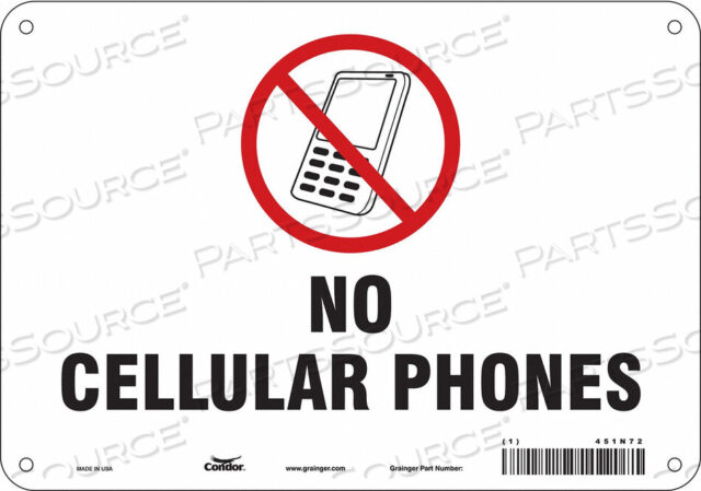 OEM#: 451N72SIGN CELL PHONE 10 W 7 H 0.032 THICK от Condor