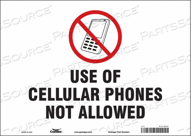 OEM#: 451N95SIGN CELL PHONE 14 W 10 H 0.004 THICK от Condor