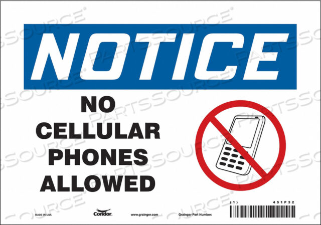 OEM#: 451P32SIGN CELL PHONE 10 W 7 H 0.004 THICK от Condor
