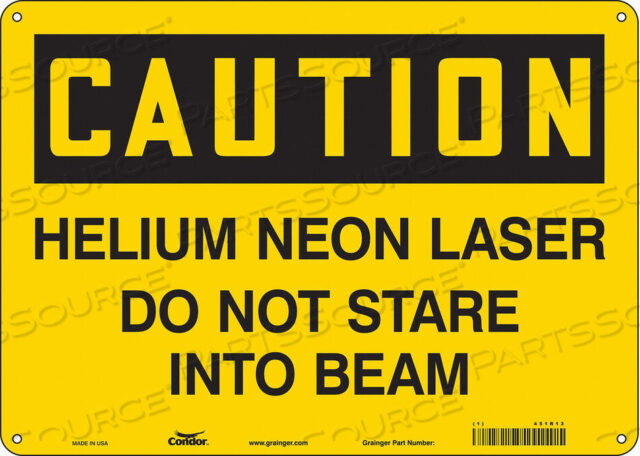 OEM#: 451R13LASER WARNING 14 W 10 H 0.055 THICK от Condor