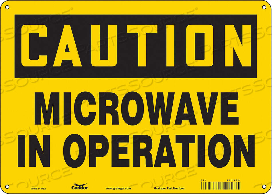 OEM#: 451X09SIGN RADIOFREQUENCY/MICROWAVE 10 H от Condor