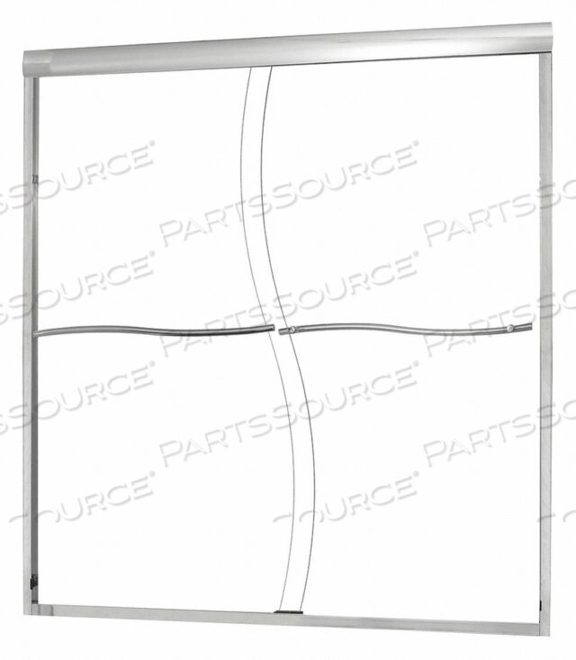 OEM#: CVST6060-CS-SVДВЕРЬ ДЛЯ ДУША АЛЮМИНИЕВАЯ СЕРЕБРИСТАЯ 60 X 60 SZ от Foremost