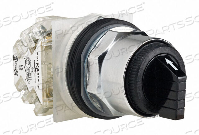 OEM#: 9001KS53BH13 ПЕРЕКЛЮЧАТЕЛЬ БЕЗ ПОДСВЕТКИ, 30 ММ, 3-ПОЗИЦИОННЫЙ РЫЧАГ от APC / American Power Conversion