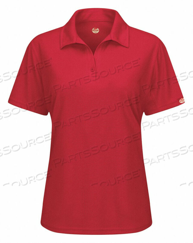 OEM#: SK91RD SS XSПОЛО ЖЕНСКОЕ С КОРОТКИМ РУКАВОМ XS КРАСНАЯ ПУГОВИЦА от VF Imagewear, Inc.