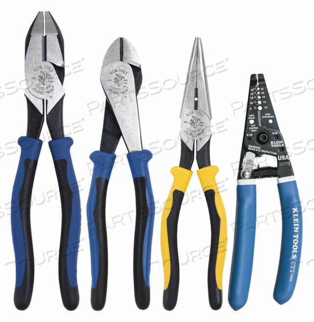 OEM#: 94998ЭРГОНОМИЧНЫЙ НАБОР ПЛОСКОГУБЦЕВ 4 ШТ. от Klein Tools