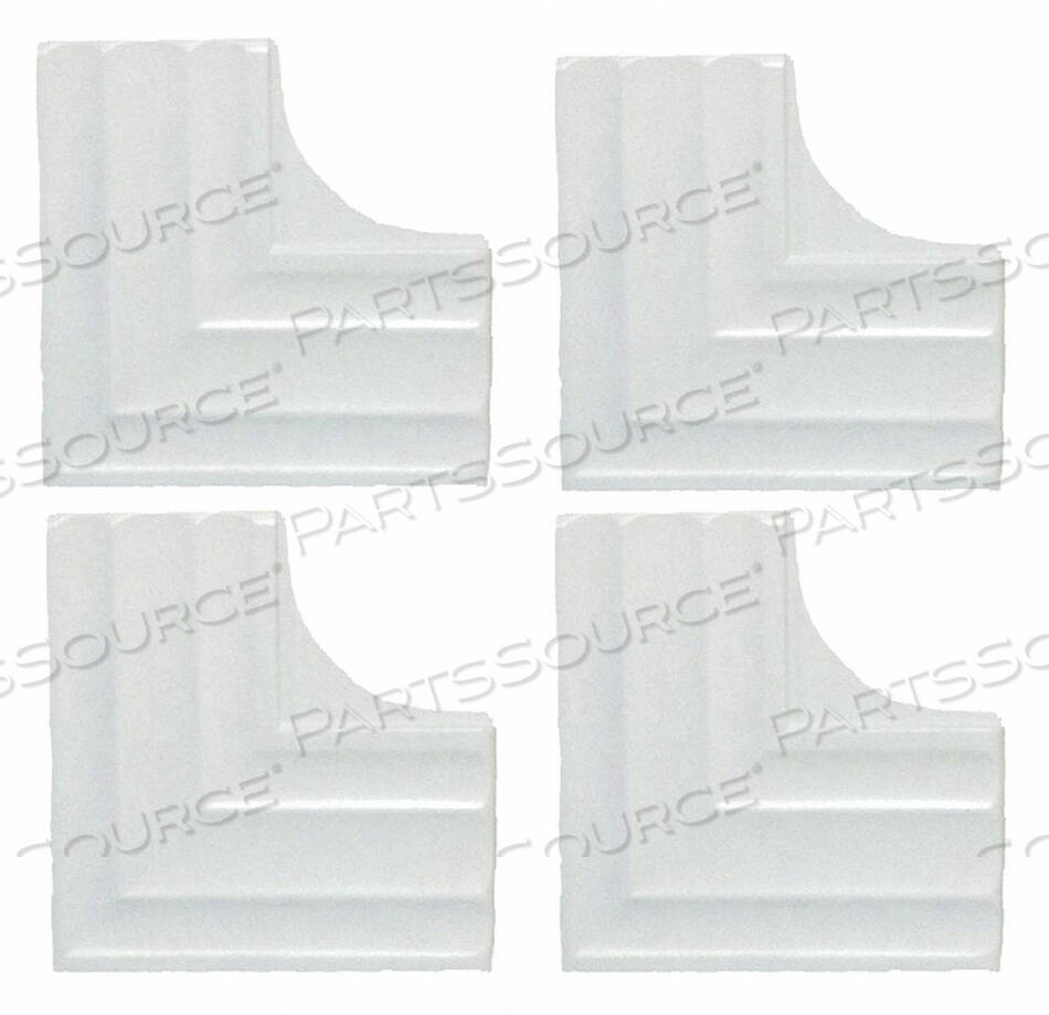 OEM#: 88514УГЛОВЫЕ ПЛАСТИНЫ ГОЛУБЬ БЕЛЫЕ 3 ДЮЙМА L PK4 от Mirredge