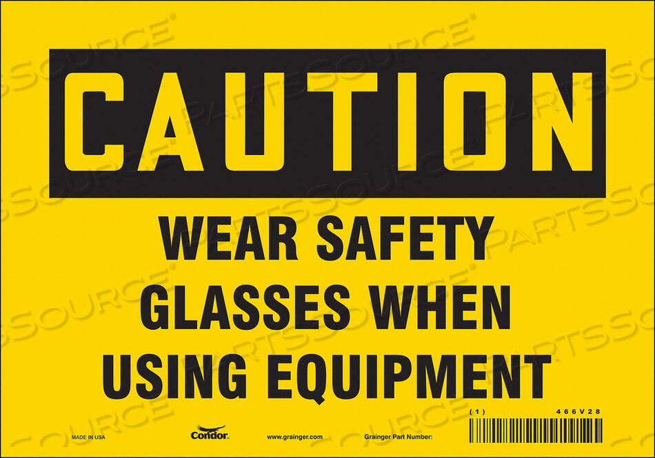 OEM#: 466V28ЗНАК БЕЗОПАСНОСТИ 10 Ш 7 В 0,004 ТОЛЩИНА от Condor