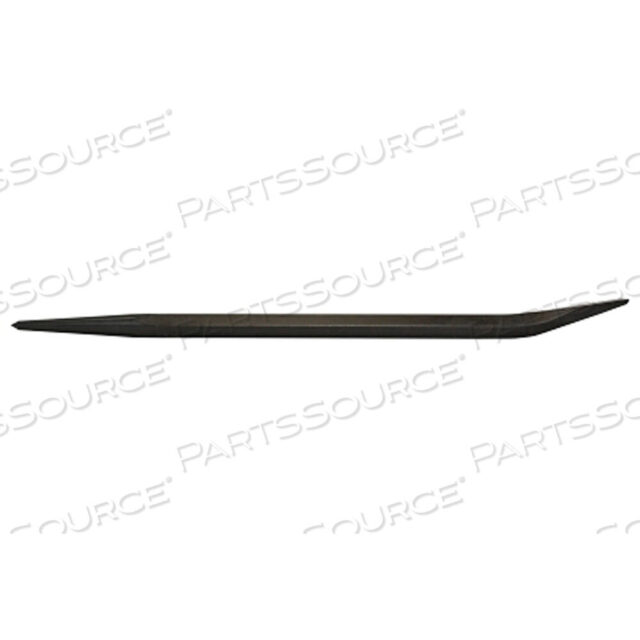 OEM#: 40002LINE-UP PRY BAR, 20, 3/4, OFFSET CHISEL/STRAIGHT TAPERED POINT, BLACK OXIDE by Mayhew