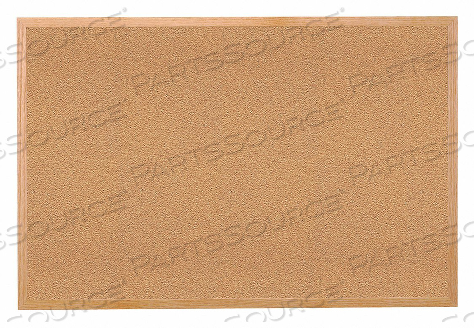 OEM#: WK412ДОСКА ОБЪЯВЛЕНИЙ ИЗ НАТУРАЛЬНОЙ ПРОБКИ С РАМКОЙ ИЗ ДУБОВОГО ДЕРЕВА, 144-1/2Ш X 48-1/2В от Ghent