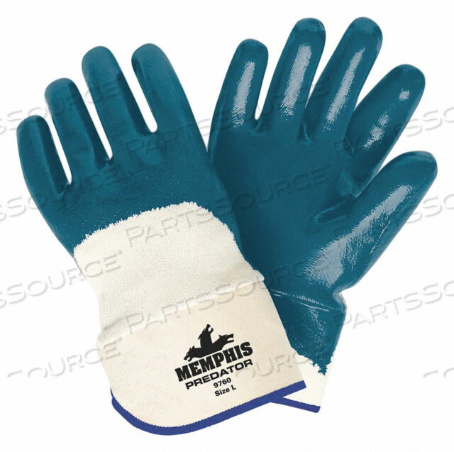 OEM#: 97962LDIPPED NITRILE, ROUGH LADONNEL, FLEES PLUS, SAFETY MANTRACTION от MCR Safety