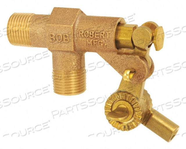 OEM#: R400-3/8 ПОПЛАВКОВЫЙ КЛАПАН 3/8 ДЮЙМА ТРУБА ЛАТУНЬ MNPT от Bob