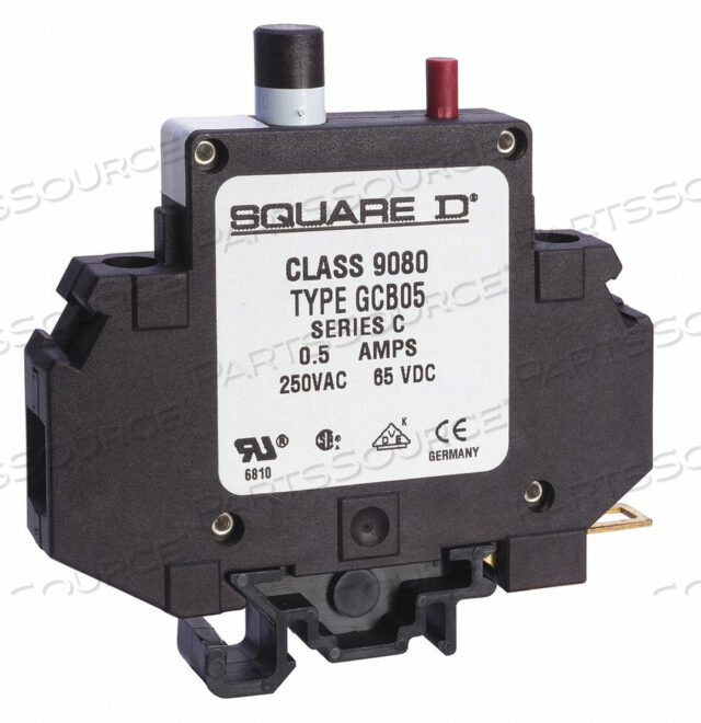OEM#: 9080GCB05CIRCUIT PROTECTOR 250V 05AMP TYPE NEMA by Square D