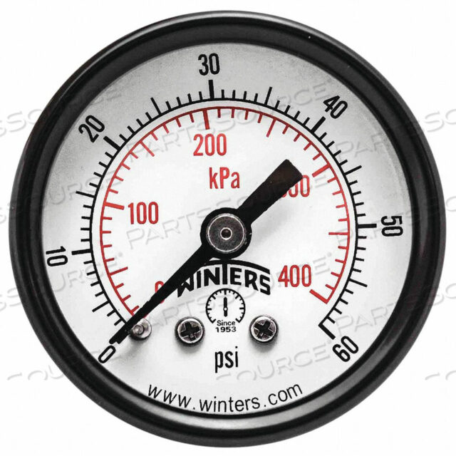 OEM#: PEM1401-CDМАНОМЕТР 1-1/2 РАЗМЕР ЦИФЕРБЛАТА ЧЕРНЫЙ от Winters Instruments