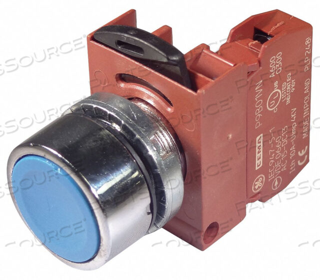 H7078 NON-ILLUMINATED PUSH BUTTON BLUE