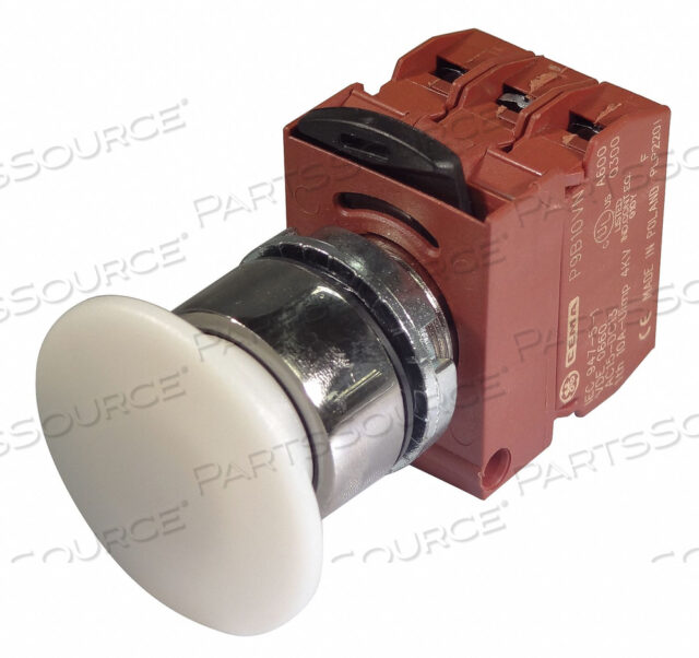 H7056 КНОПКА С ПОДСВЕТКОЙ 22 ММ БЕЛАЯ 24 В AC/DC