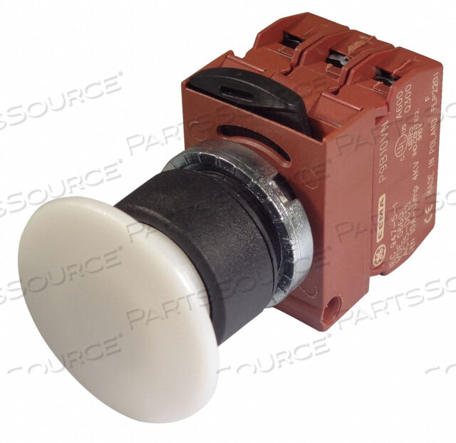 H7056 КНОПКА С ПОДСВЕТКОЙ 22 ММ БЕЛАЯ 24 В AC/DC