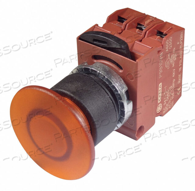 H7056 КНОПКА С ПОДСВЕТКОЙ 22 ММ ОРАНЖЕВАЯ 24 В AC/DC