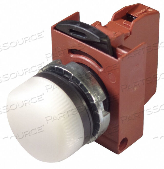 PILOT LIGHT REFRACTED WHITE 120V CHROME