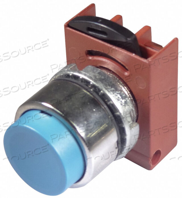 H7001 NON-ILLUM PUSH BUTTON OPERATOR 22MM BLUE