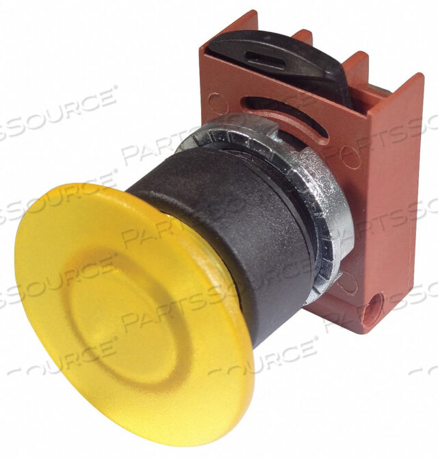 ILLUM PUSH BUTTON OPERATOR 22MM YELLOW