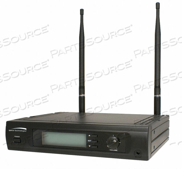 OEM#: MUHF101МИКРОФОННЫЙ ПРИЕМНИК БЕСПРОВОДНОЙ ЖК-ДИСПЛЕЙ от Speco Technologies