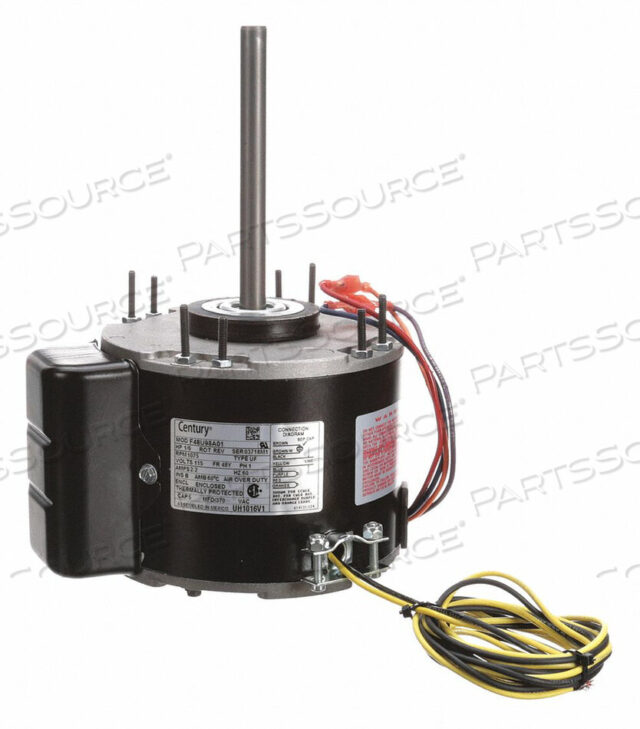 OEM#: UH1016V1ДВИГАТЕЛЬ НАГРЕВАТЕЛЯ 1/6 л.с. 1075 115 В 48Y от Regal Beloit America, Inc. (Century Electric Motors)