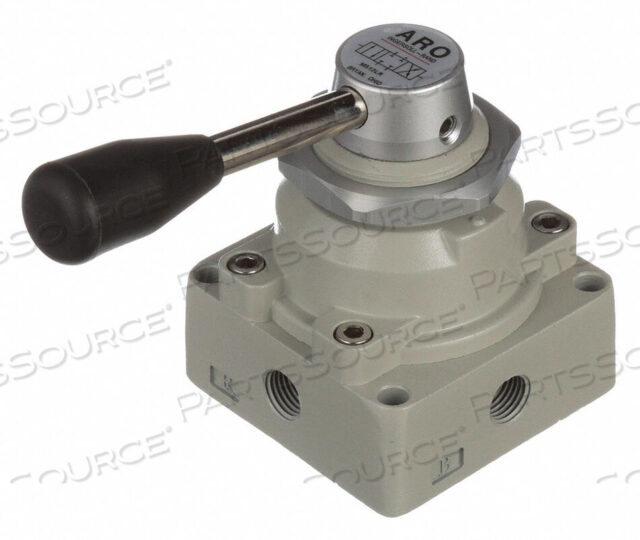 OEM#: M512LRРучное управление воздухом, 4-ходовое, 3-позиционное, 1/4 от Ingersoll-Rand