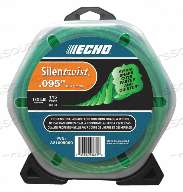 OEM#: 321095060ТРИММЕРНАЯ ЛЕСКА 80 ФУТОВ Д 0,095 ДИАМЕТР от Echo