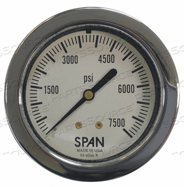 OEM#: SC-SCBA-7500-COLOR ZONEМАНОМЕТР ДАВЛЕНИЯ ОТ 0 ДО 7500 PSI 2-1/2 ШКАЛА от Thuemling Instrument Group