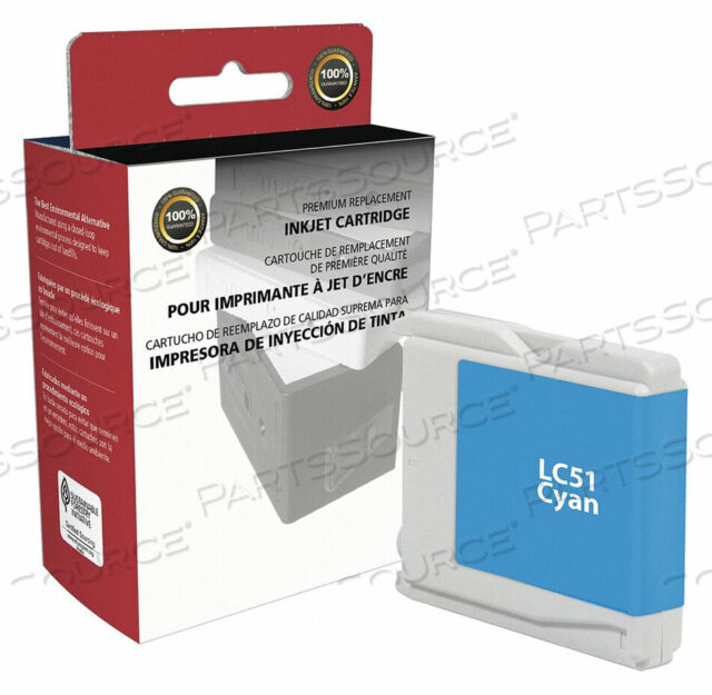 OEM#: CIG-LC51CINK КАРТРИДЖ ЦВЕТНОЙ, ВОССТАНОВЛЕННЫЙ Clover