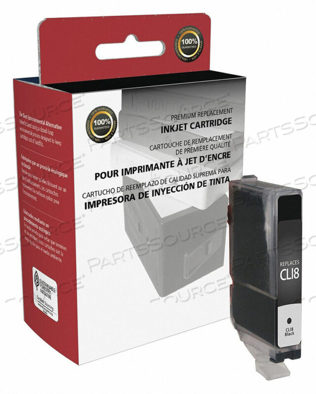 OEM#: CIG-0620B002INK CARTRIDGE BLACK ВОССТАНОВЛЕННЫЙ Clover