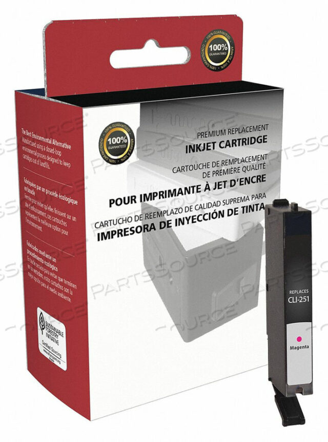 OEM#: CIG-6515B001INK CARTRIDGE MAGENTA ВОССТАНОВЛЕННЫЙ Clover