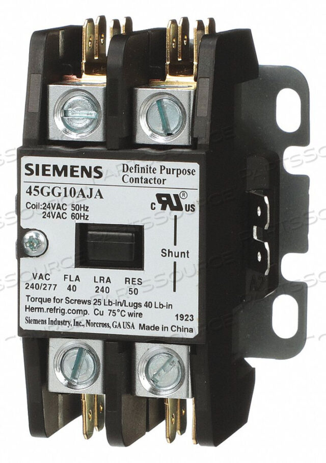 OEM#: 45GG10AHADEКОНТАКТОР ОПРЕДЕЛЕННОГО НАЗНАЧЕНИЯ 1 ПОЛЮС С SH от Siemens