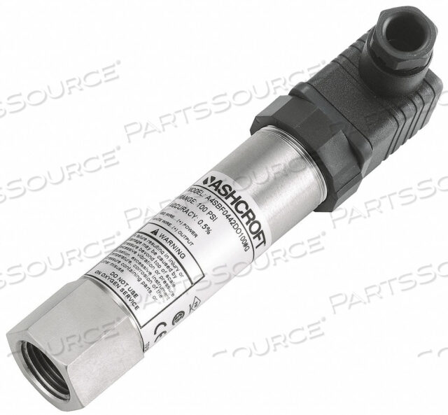 OEM#: A4SBF0442D015#&VACD3836 ПРЕОБРАЗОВАТЕЛЬ 30 ДЮЙМОВ РТ.СТ. ВАКУУМ. ДО 15 ФУНТ/КВ.ДЮЙМ от Ashcroft Inc.