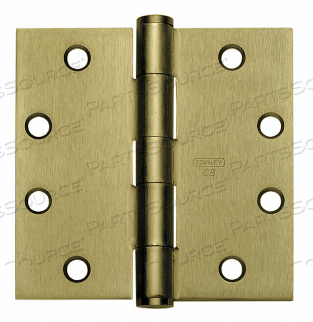 OEM#: CB179 4 5X4 FM STDWT ДВЕРНАЯ ПЕТЛЯ 3 STLTEMPLATE ПЕТЛЯ СКРЫТАЯ СВЕТЛАЯ ЛАТУНЬ от Stanley