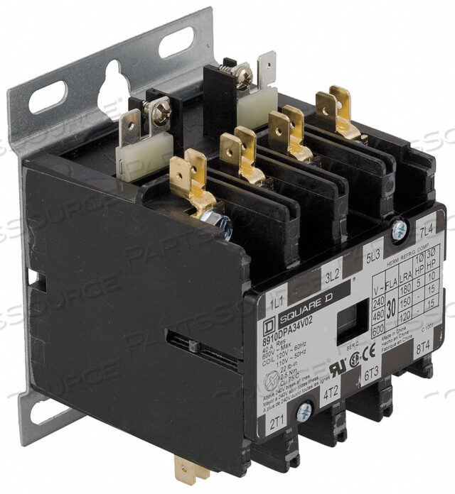 H2657 DFINIT PRPOSE CONTACTR 24VAC 25A 4P ОТКРЫТЫЙ