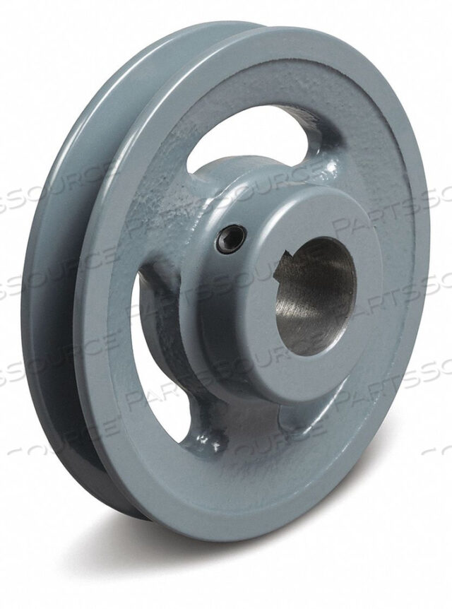 V-BELT PULLEY 7/8 FIXED 4.95 OD CASTIRON