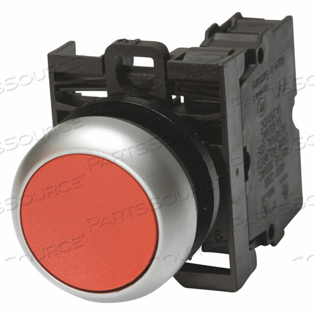 OEM#: M22-DL-R-K01-RILL MOM PB SIL-BZL FLSH КРАСНЫЙ 85-264 В переменного тока 1N от Eaton